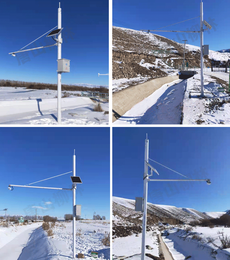 雷达流量计安装现场