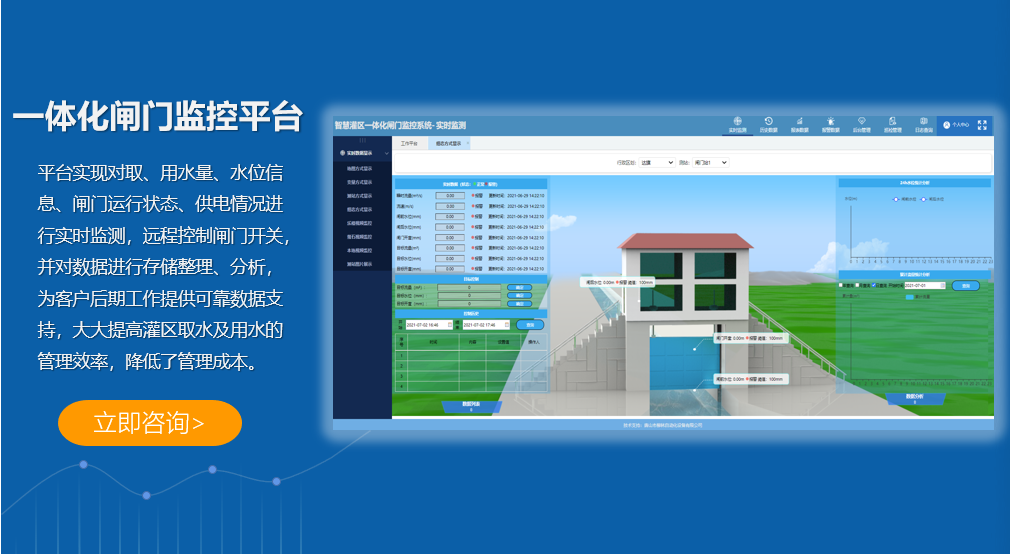 一体化闸门监控平台