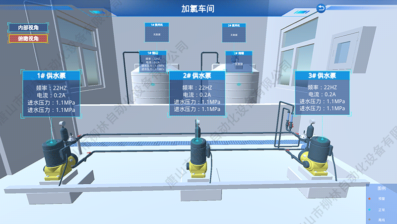 数字孪生加氯间界面
