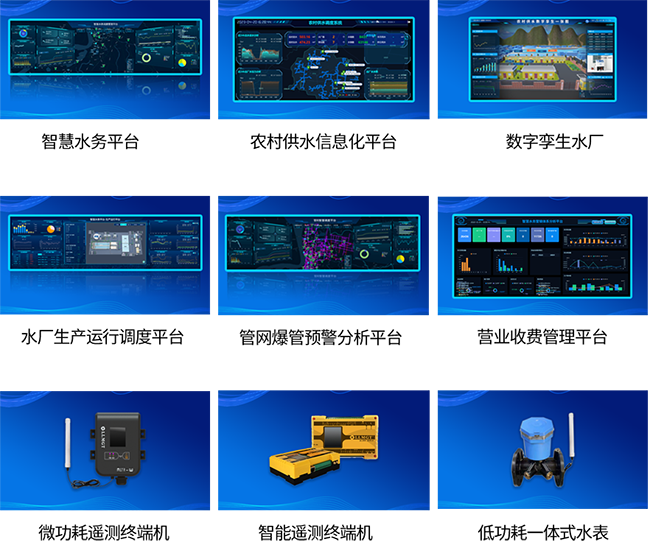 柳林智慧水务产品展示