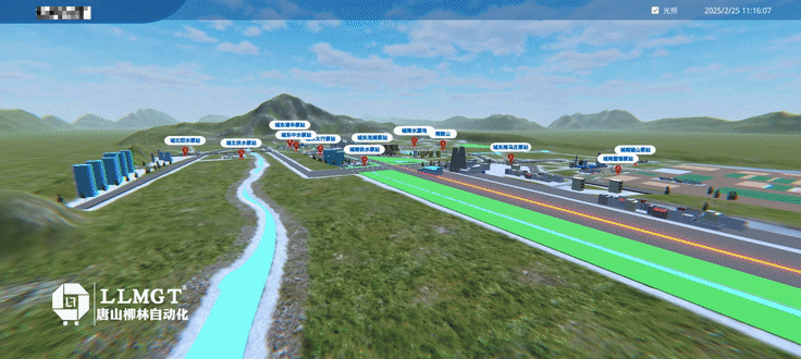 供水站水数字孪生界面2