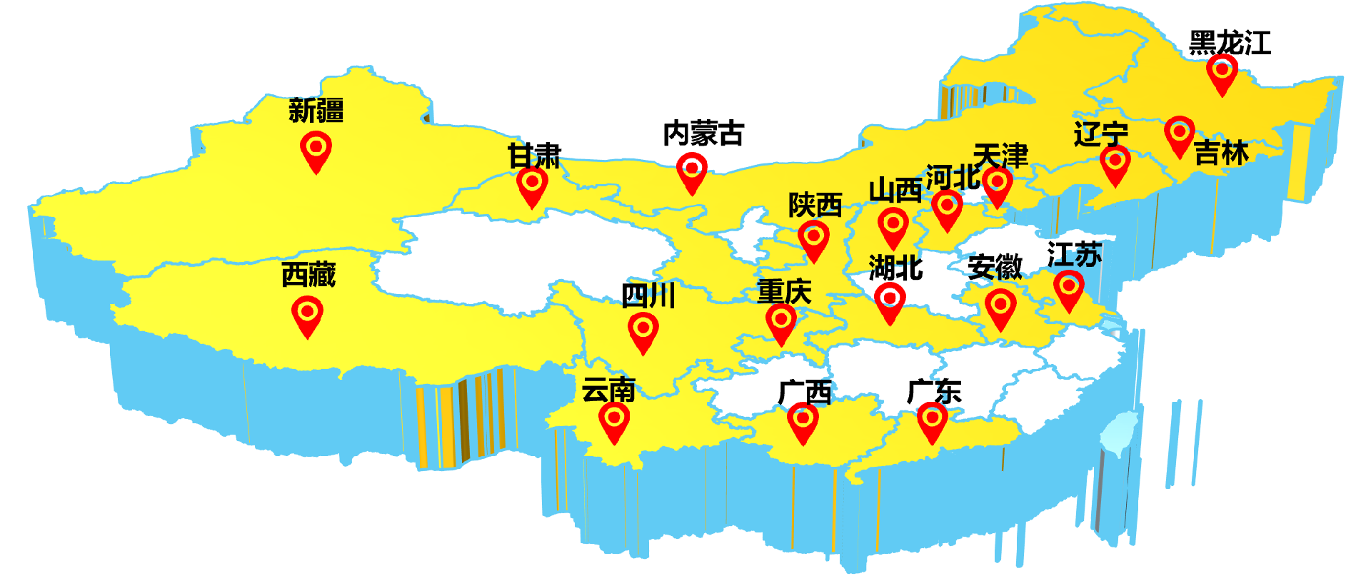 智慧水务业务辐射范围