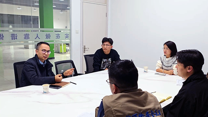 冯克鹏教授与我司技术团队交流