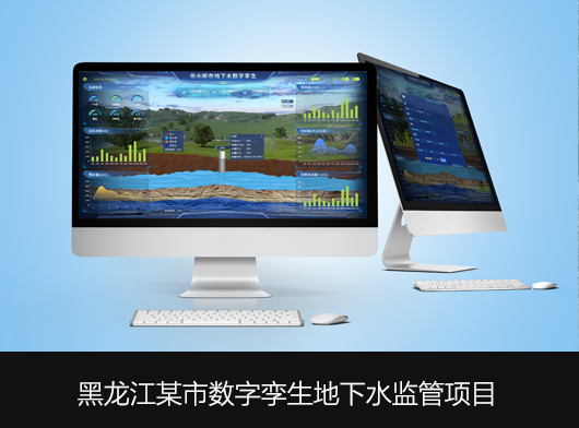 黑龙江某市级数字孪生地下水管控项目建设案例